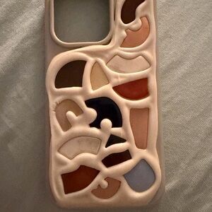 memor x four eyes ceramics iPhone 14 Pro phone case.